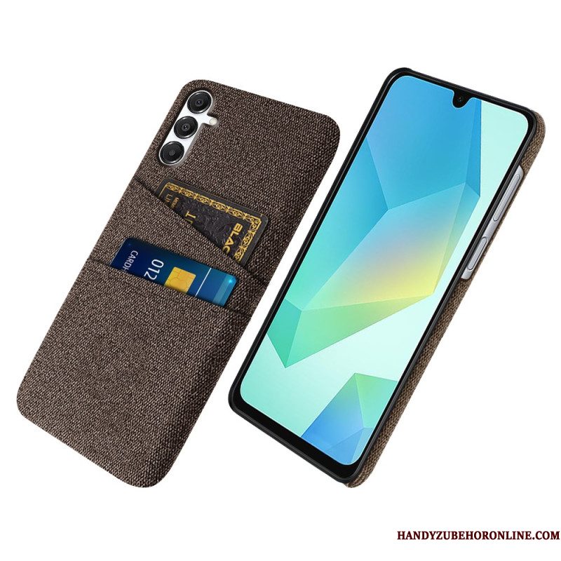 Hoesje Voor Samsung Galaxy A17 4g / 5g Stoffen Kaarthouder