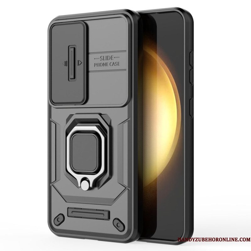 Hoesje Voor Samsung Galaxy S25 5g Duurzame Ringcase Met Camerabeschermer