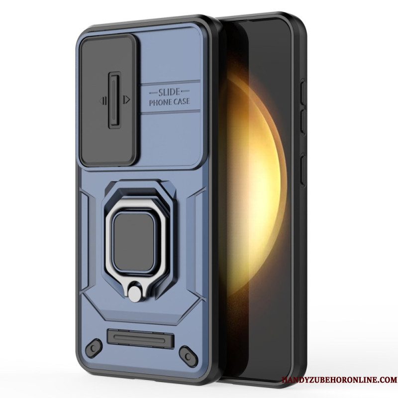 Hoesje Voor Samsung Galaxy S25 5g Duurzame Ringcase Met Camerabeschermer