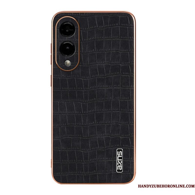 Hoesje Voor Samsung Galaxy S25 5g Edge Azns Krokodillenstijl