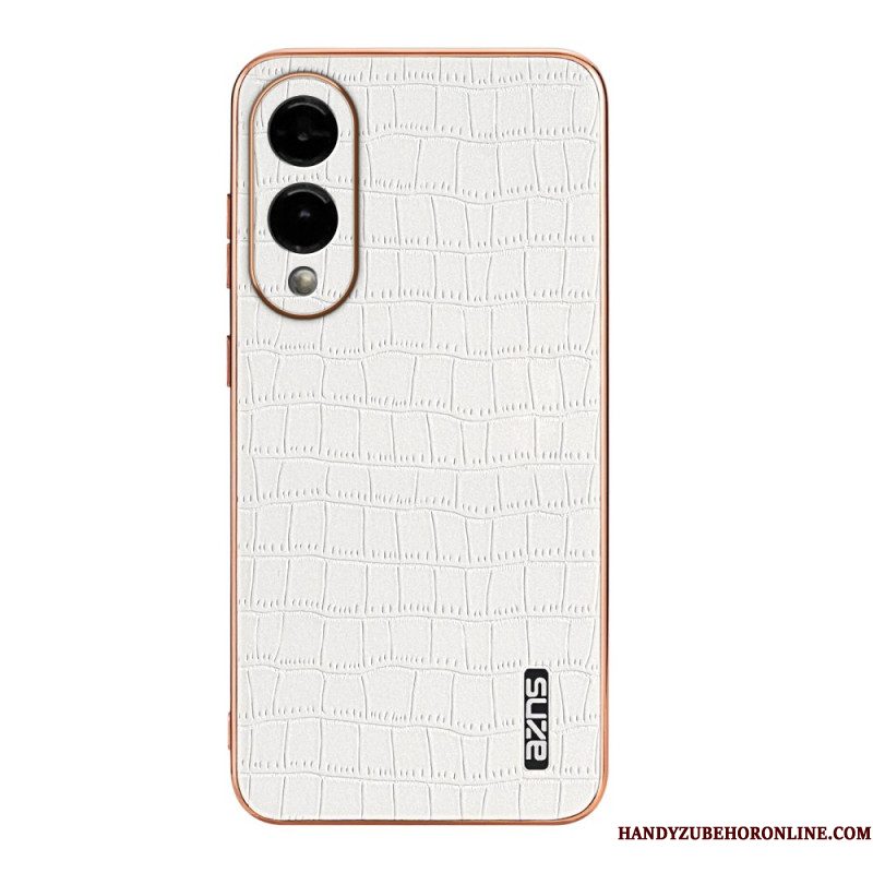 Hoesje Voor Samsung Galaxy S25 5g Edge Azns Krokodillenstijl