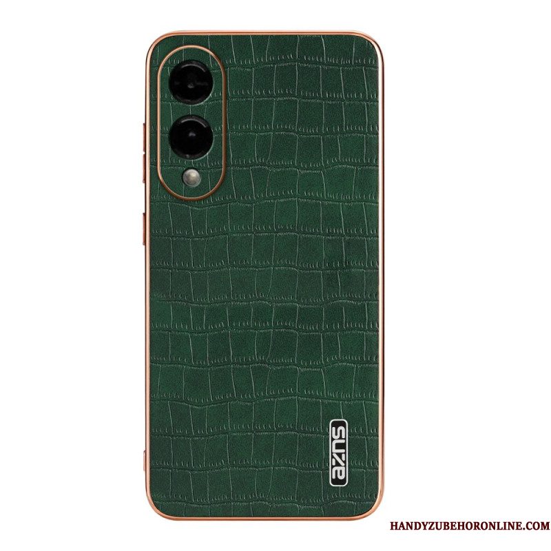 Hoesje Voor Samsung Galaxy S25 5g Edge Azns Krokodillenstijl