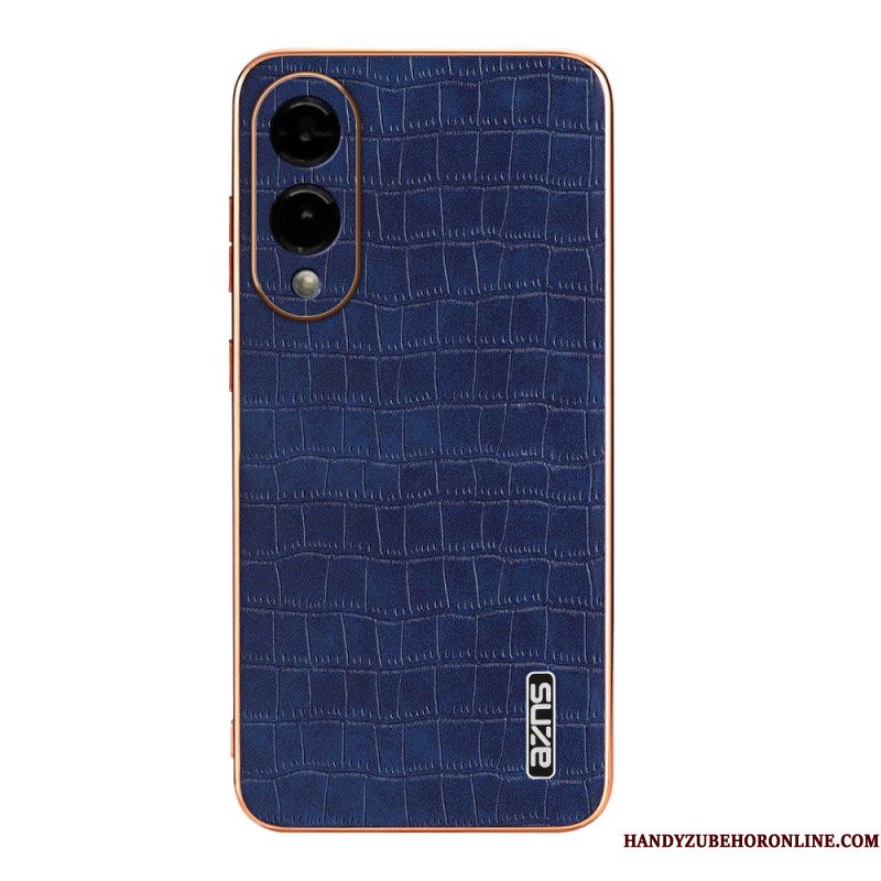 Hoesje Voor Samsung Galaxy S25 5g Edge Azns Krokodillenstijl