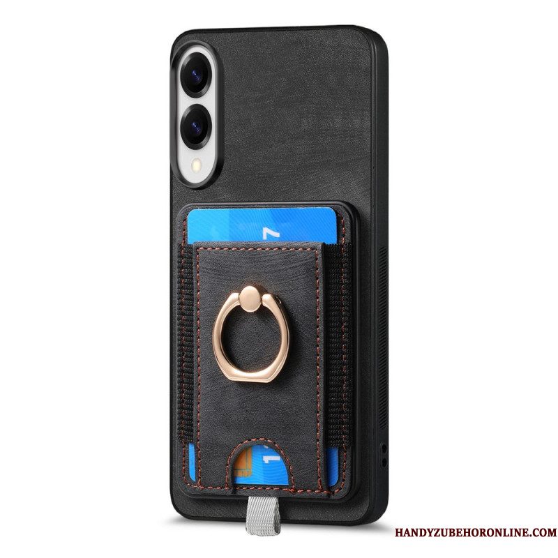 Hoesje Voor Samsung Galaxy S25 5g Edge Magnetisch Met Afneembare Kaarthouder