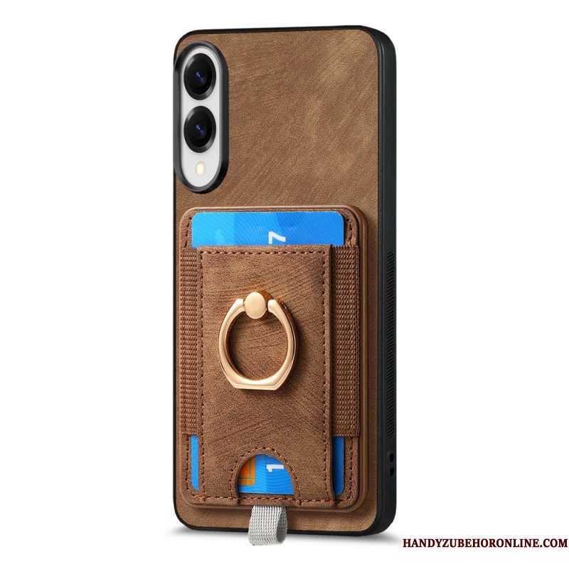 Hoesje Voor Samsung Galaxy S25 5g Edge Magnetisch Met Afneembare Kaarthouder