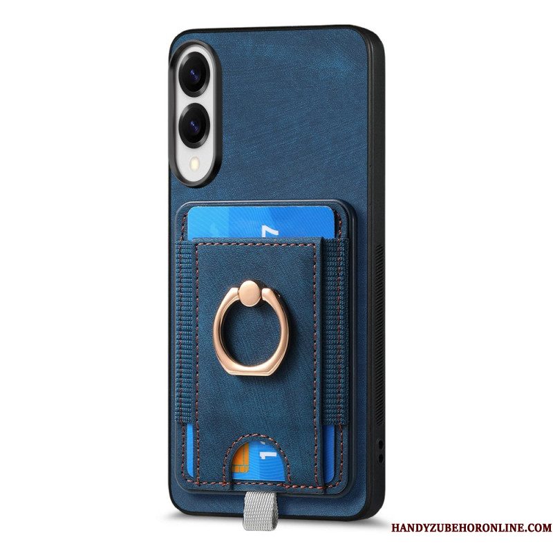 Hoesje Voor Samsung Galaxy S25 5g Edge Magnetisch Met Afneembare Kaarthouder