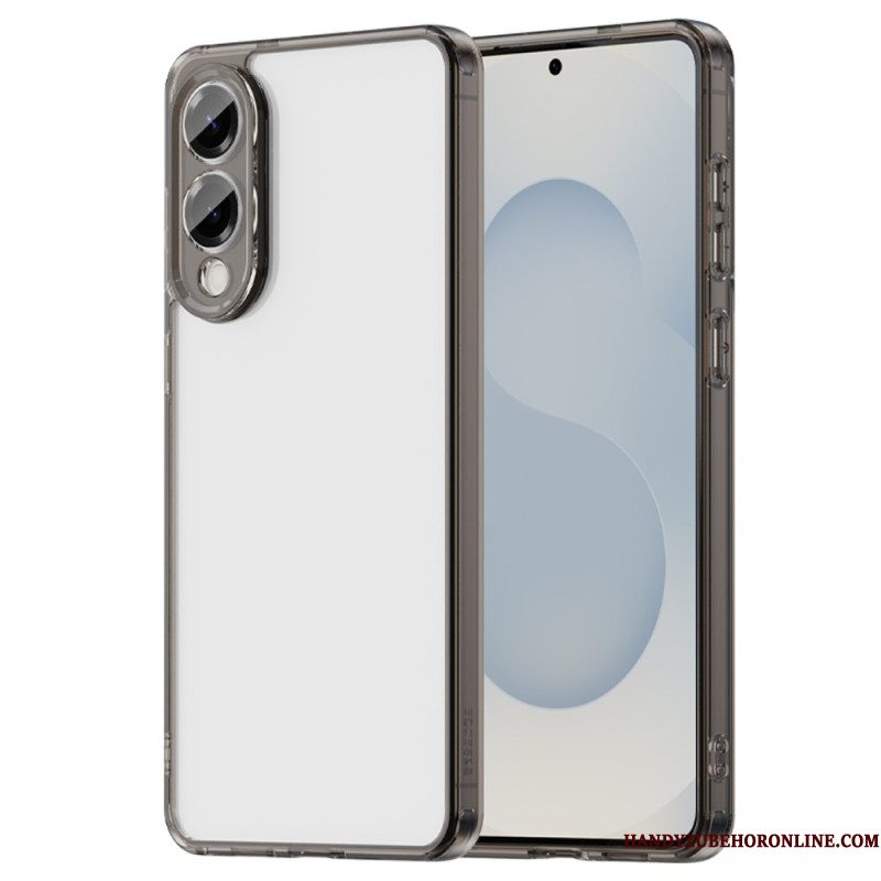Hoesje Voor Samsung Galaxy S25 5g Edge Rand Met Metaaleffect