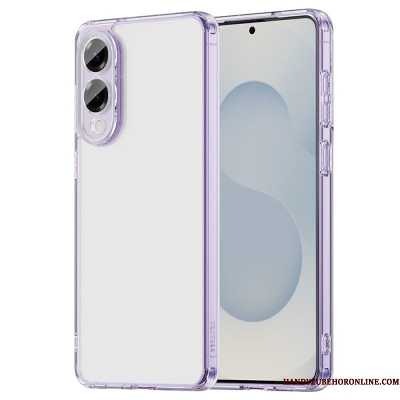 Hoesje Voor Samsung Galaxy S25 5g Edge Rand Met Metaaleffect