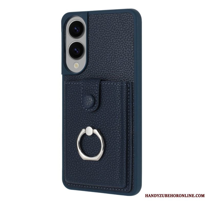 Hoesje Voor Samsung Galaxy S25 5g Edge Ringhouder En Kaarthouder