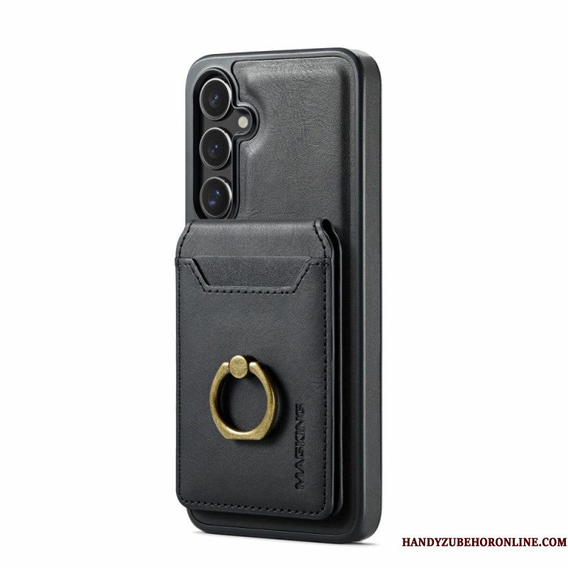 Hoesje Voor Samsung Galaxy S25 Fe Afneembare Magnetische Kaarthouder