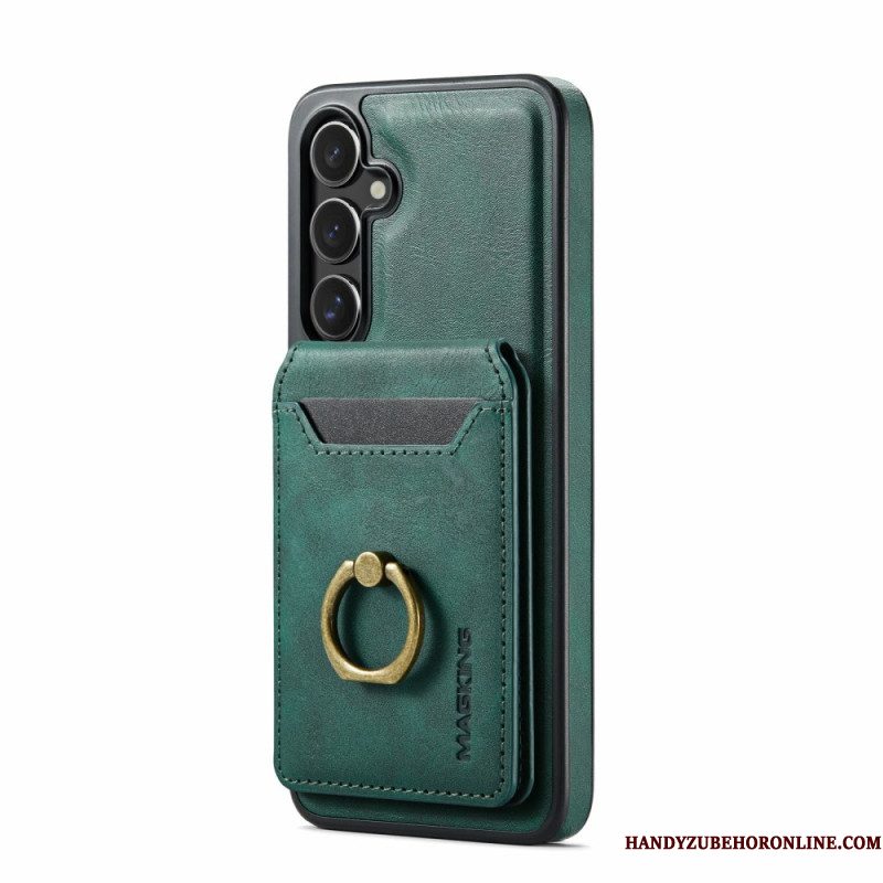 Hoesje Voor Samsung Galaxy S25 Fe Afneembare Magnetische Kaarthouder