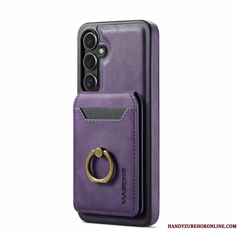 Hoesje Voor Samsung Galaxy S25 Fe Afneembare Magnetische Kaarthouder