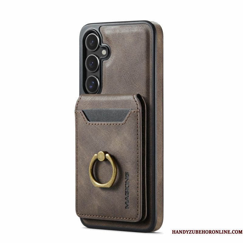 Hoesje Voor Samsung Galaxy S25 Fe Afneembare Magnetische Kaarthouder