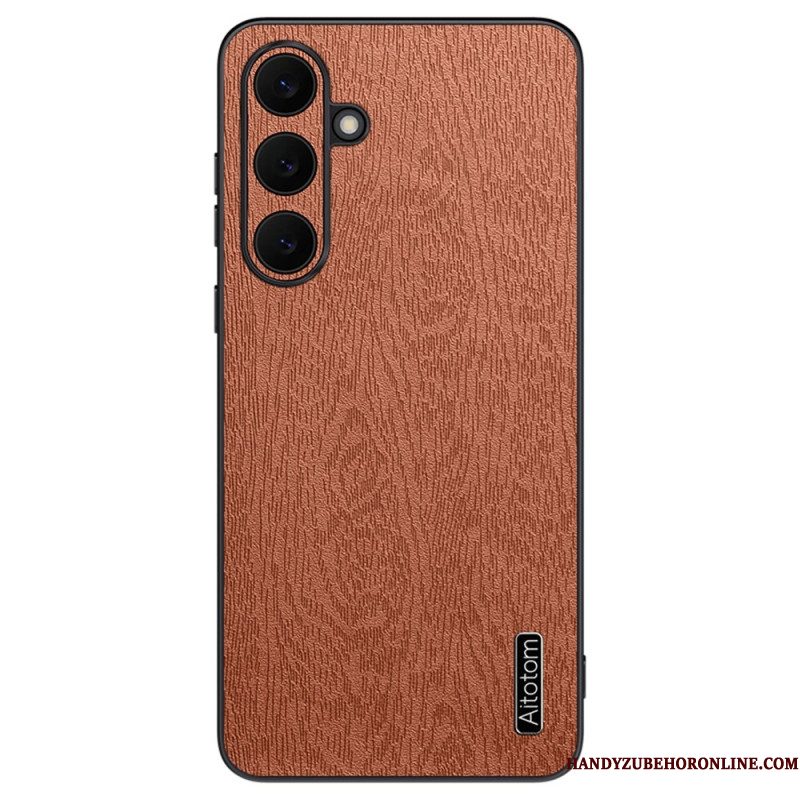 Hoesje Voor Samsung Galaxy S25 Fe Houtnerf