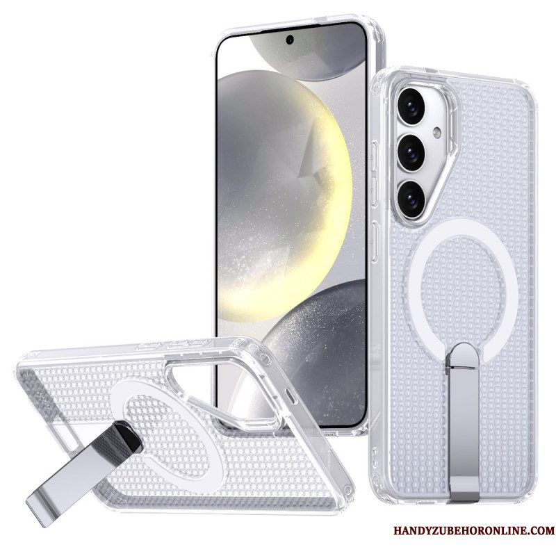 Hoesje Voor Samsung Galaxy S25 Fe Magsafe-houder Met Textuur