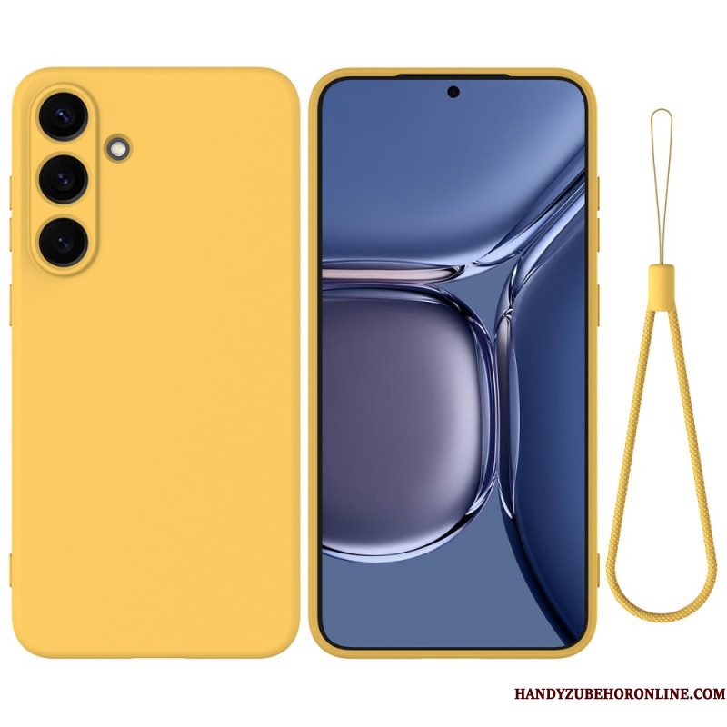 Hoesje Voor Samsung Galaxy S25 Fe Vloeibare Siliconen