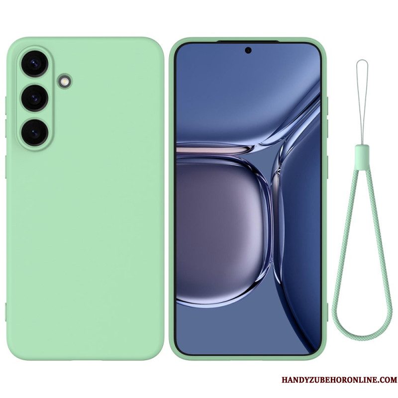 Hoesje Voor Samsung Galaxy S25 Fe Vloeibare Siliconen