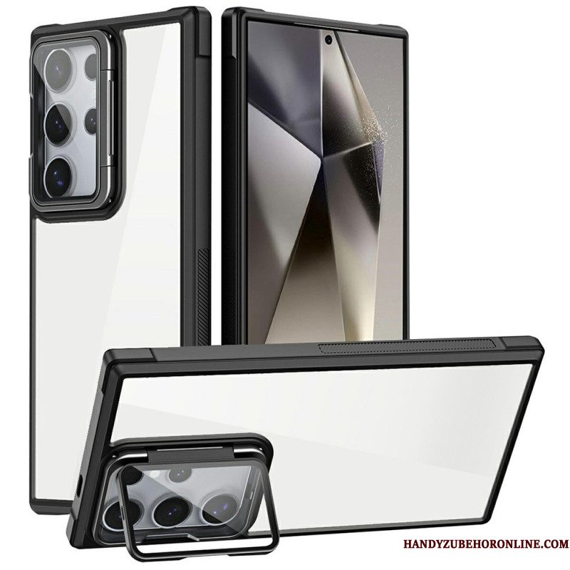 Hoesje Voor Samsung Galaxy S25 Ultra 5g Robuust Met Ingebouwde Standaard