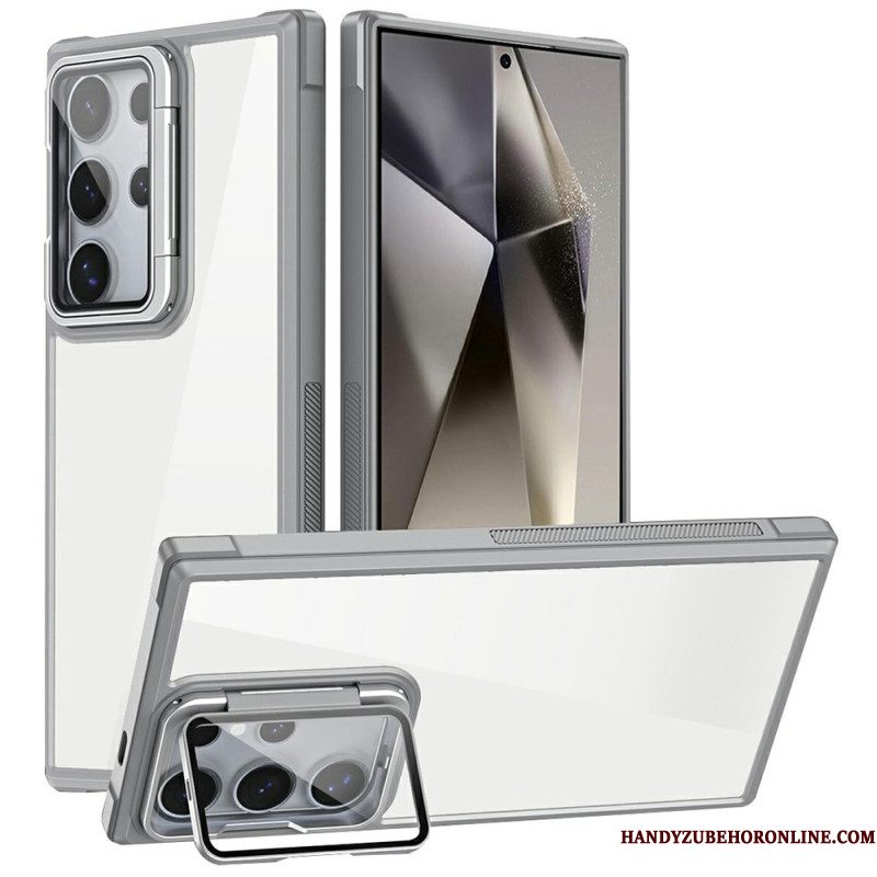 Hoesje Voor Samsung Galaxy S25 Ultra 5g Robuust Met Ingebouwde Standaard