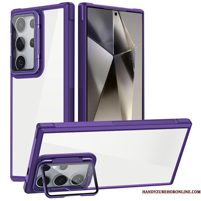 Hoesje Voor Samsung Galaxy S25 Ultra 5g Robuust Met Ingebouwde Standaard