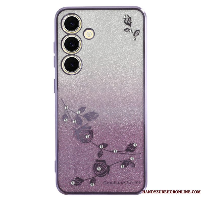 Hoesje Voor Samsung Galaxy S26 Gradient Pailletten Kadem