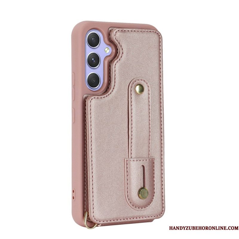 Hoesje Voor Samsung Galaxy S26 Kaarthouder En Schouderriem