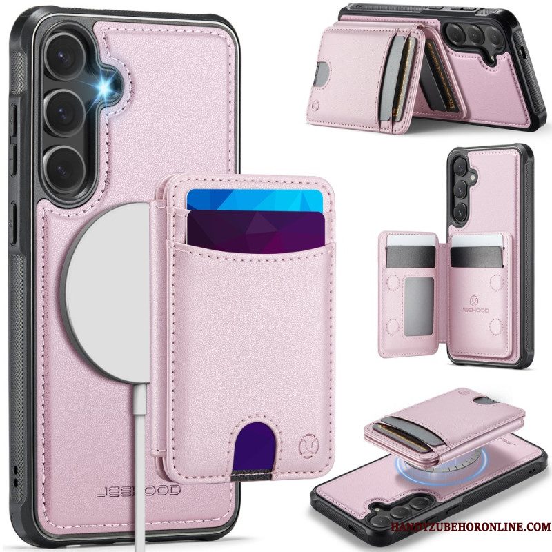Hoesje Voor Samsung Galaxy S26 Plus Afneembare Kaarthouder Jeehood