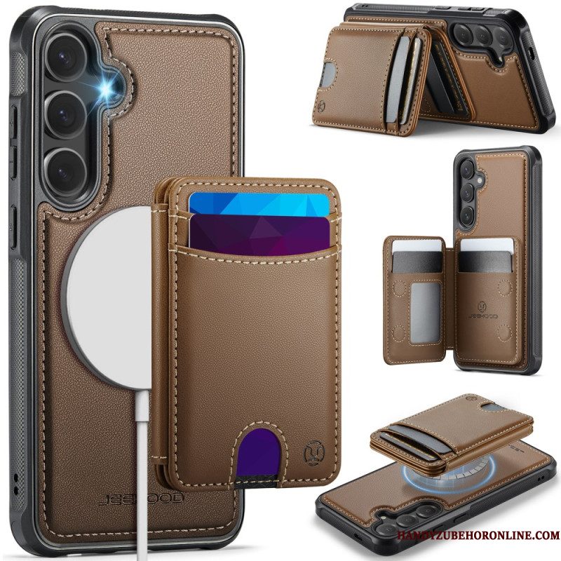 Hoesje Voor Samsung Galaxy S26 Plus Afneembare Kaarthouder Jeehood
