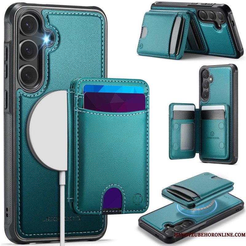 Hoesje Voor Samsung Galaxy S26 Plus Afneembare Kaarthouder Jeehood