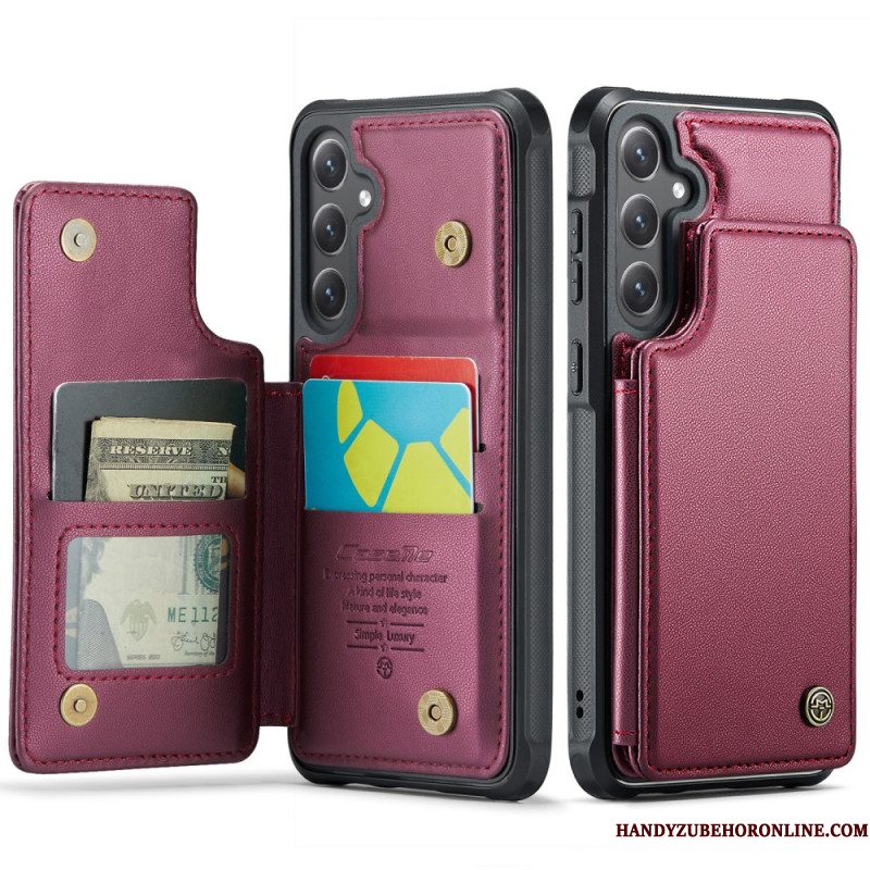 Hoesje Voor Samsung Galaxy S26 Rfid-blokkering En 5 Kaartsleuven Caseme