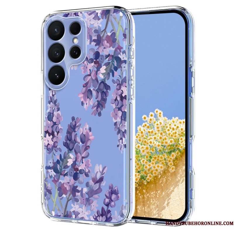 Hoesje Voor Samsung Galaxy S26 Ultra Vlinders En Bloemen