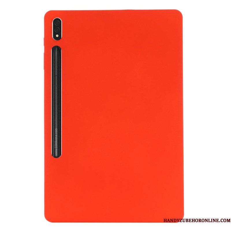 Hoesje Voor Samsung Galaxy Tab S10 Plus Vloeibare Siliconen