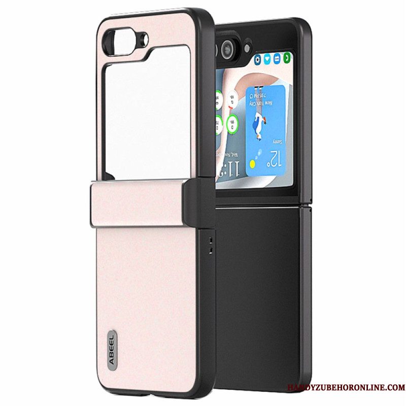 Hoesje Voor Samsung Galaxy Z Flip 7 Fe Abeel Glinsterend Oppervlak