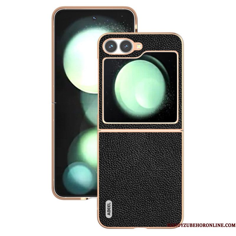 Hoesje Voor Samsung Galaxy Z Flip 7 Fe Abeel Leer