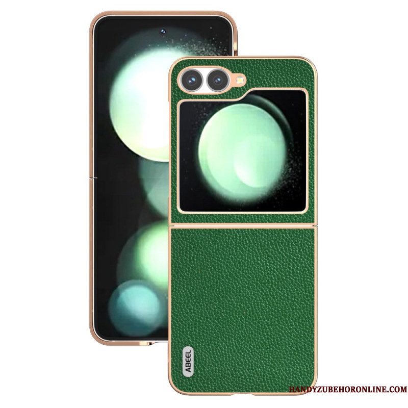Hoesje Voor Samsung Galaxy Z Flip 7 Fe Abeel Leer