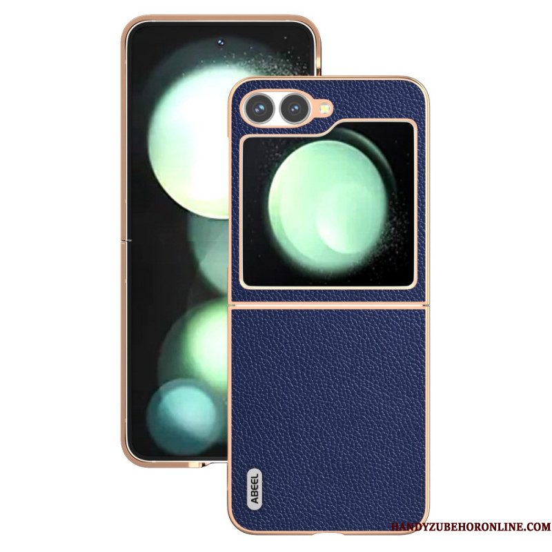Hoesje Voor Samsung Galaxy Z Flip 7 Fe Abeel Leer