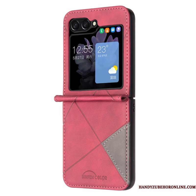 Hoesje Voor Samsung Galaxy Z Flip 7 Fe Geometrisch