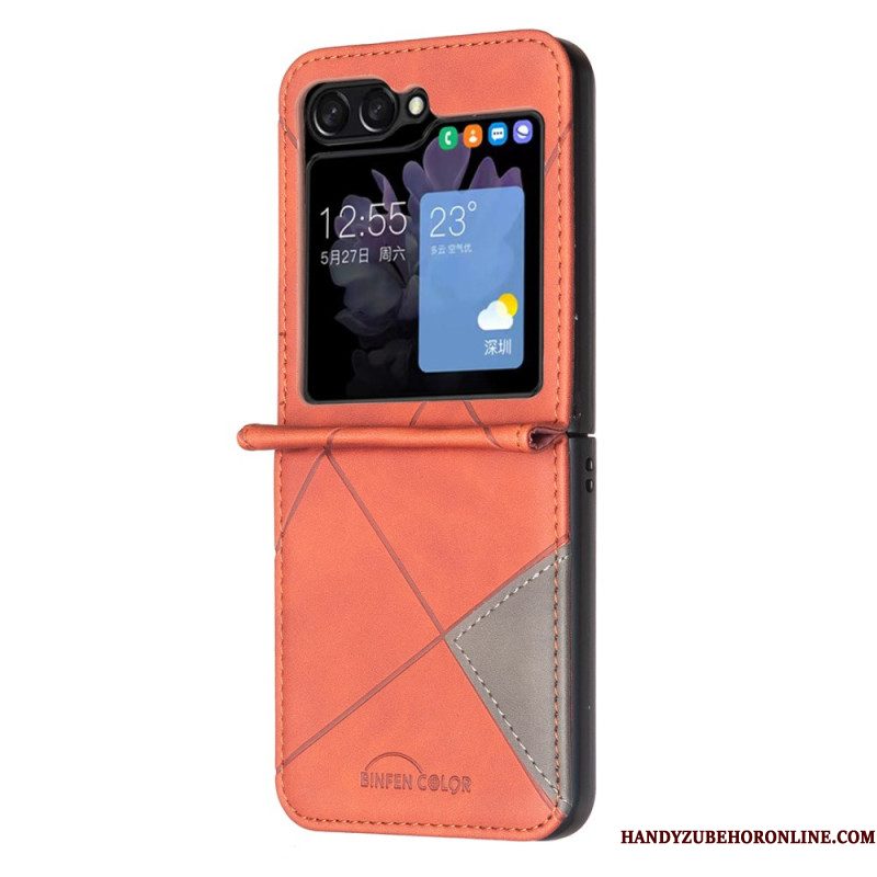 Hoesje Voor Samsung Galaxy Z Flip 7 Fe Geometrisch