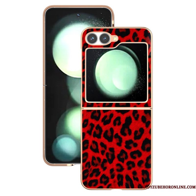 Hoesje Voor Samsung Galaxy Z Flip 7 Fe Luipaardprint