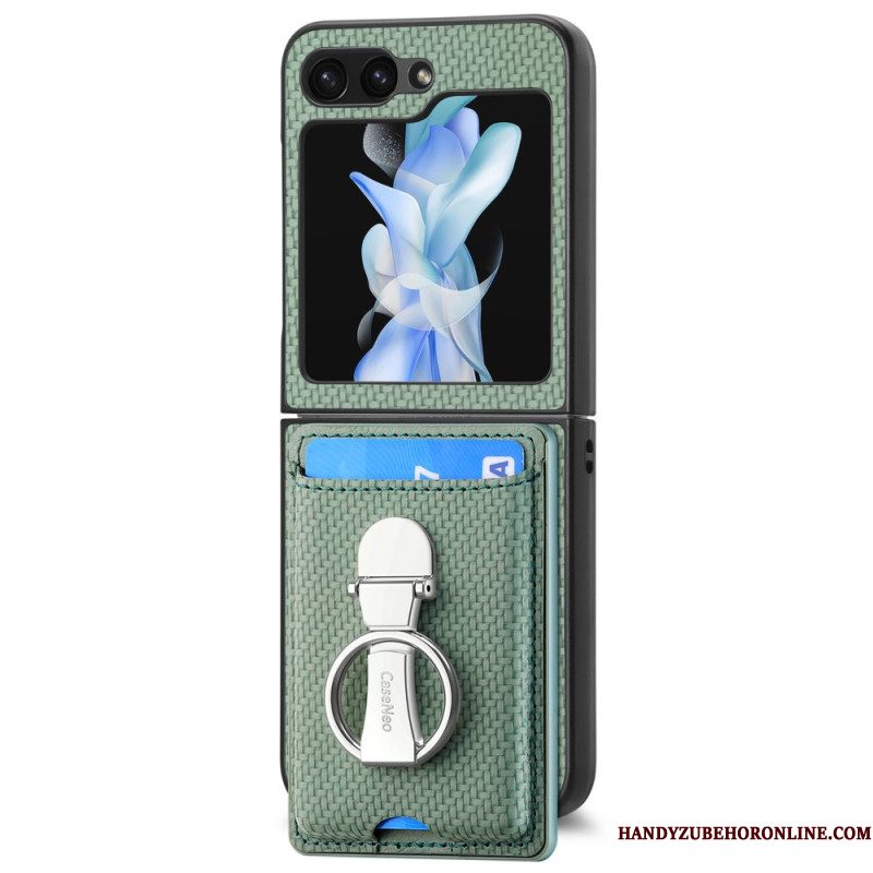 Hoesje Voor Samsung Galaxy Z Flip 7 Fe Opvouwbare Standaard En Kaarthouder