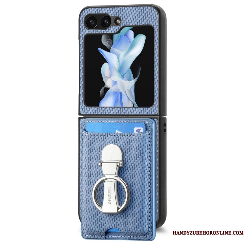 Hoesje Voor Samsung Galaxy Z Flip 7 Fe Opvouwbare Standaard En Kaarthouder