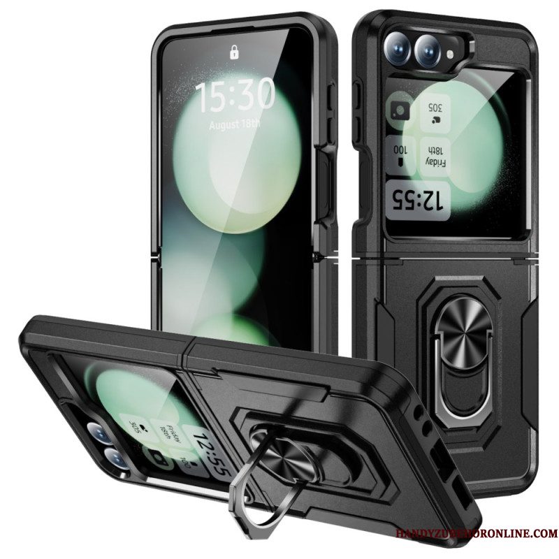 Hoesje Voor Samsung Galaxy Z Flip 7 Fe Robuust Met Ringstandaard