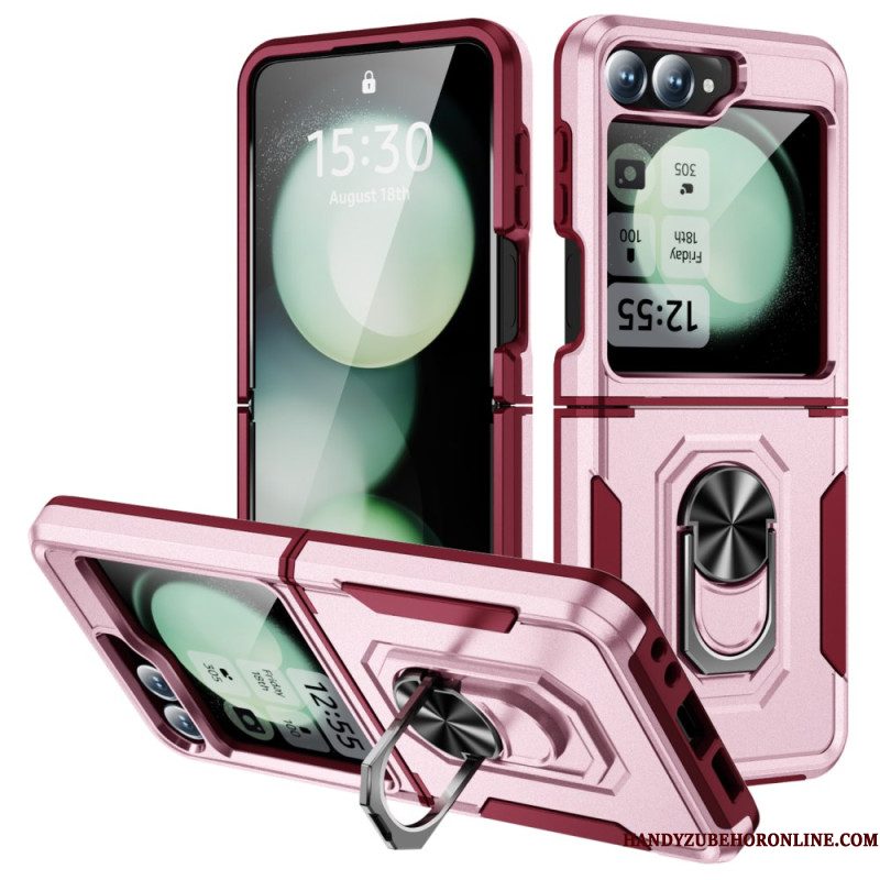 Hoesje Voor Samsung Galaxy Z Flip 7 Fe Robuust Met Ringstandaard