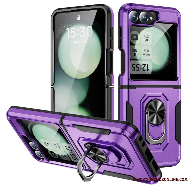 Hoesje Voor Samsung Galaxy Z Flip 7 Fe Robuust Met Ringstandaard