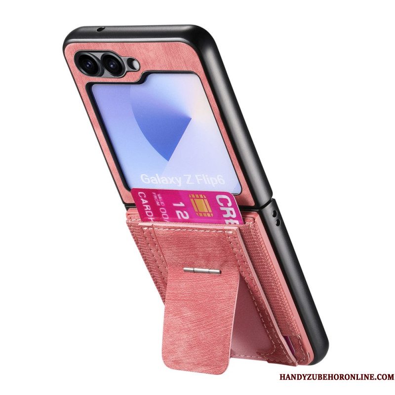 Hoesje Voor Samsung Galaxy Z Flip 7 Fe Standaard En Kaarthouder