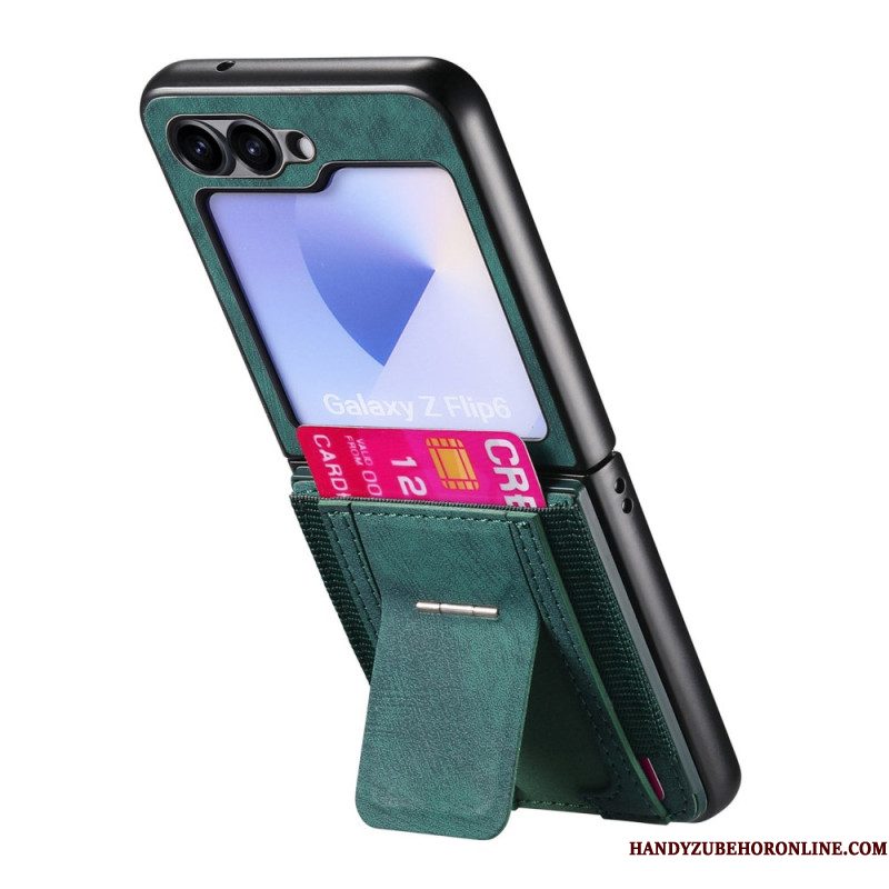 Hoesje Voor Samsung Galaxy Z Flip 7 Fe Standaard En Kaarthouder