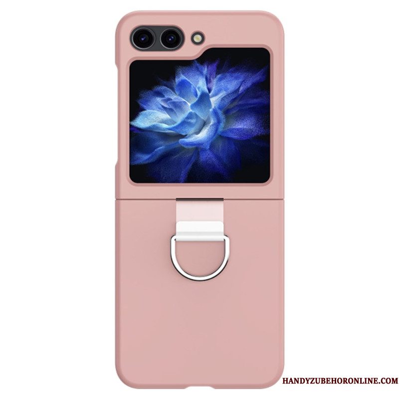 Hoesje Voor Samsung Galaxy Z Flip 7 Fe Stevige Metalen Ring