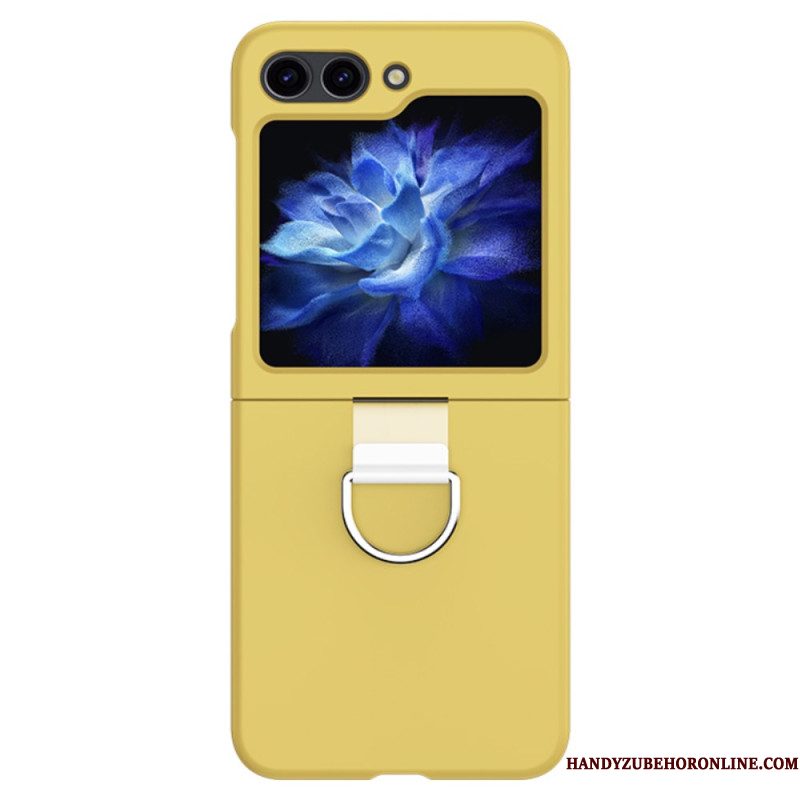 Hoesje Voor Samsung Galaxy Z Flip 7 Fe Stevige Metalen Ring