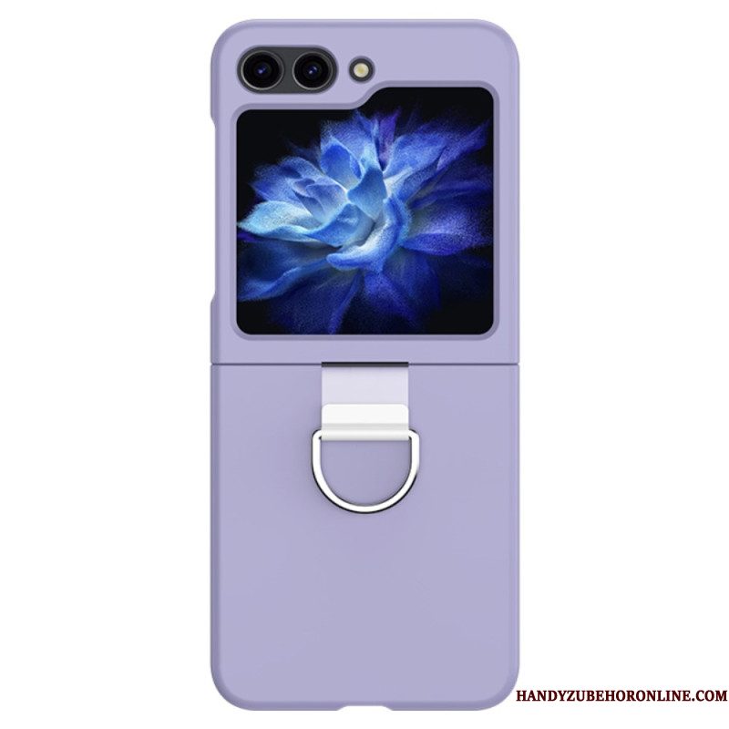 Hoesje Voor Samsung Galaxy Z Flip 7 Fe Stevige Metalen Ring