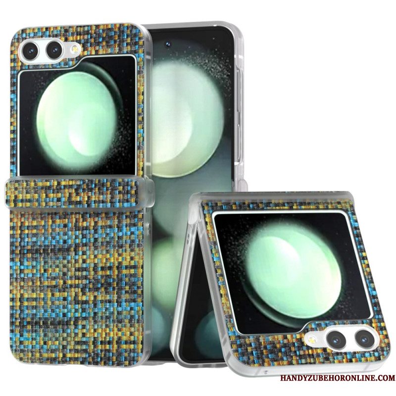 Hoesje Voor Samsung Galaxy Z Flip 7 Fe Stoffen Effect